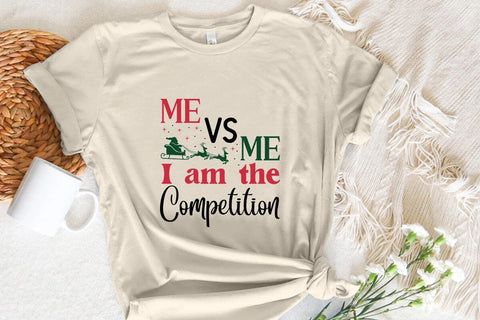Me vs me I am the competition SVG Angelina750 