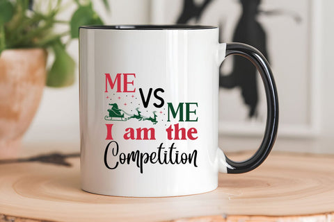 Me vs me I am the competition SVG Angelina750 