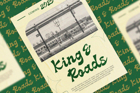 Meadow - Groove Script Font Font Alpaprana Studio 