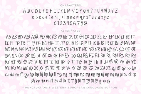 Meadowsong Sans Font Beck McCormick 