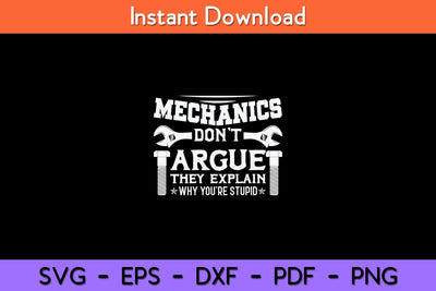 Mechanic Work Repairman Mechanical Worker Svg Design SVG artprintfile 
