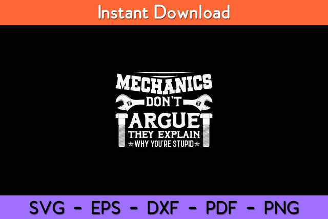 Mechanic Work Repairman Mechanical Worker Svg Design SVG artprintfile 