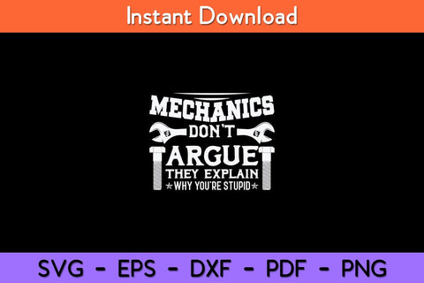 Mechanic Work Repairman Mechanical Worker Svg Design SVG artprintfile 