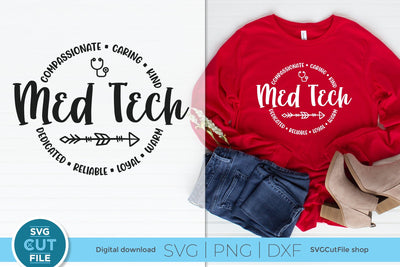 Med Tech svg - a medical tech svg design SVG SVG Cut File 