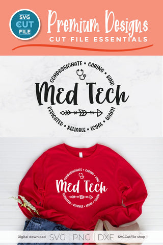 Med Tech svg - a medical tech svg design SVG SVG Cut File 