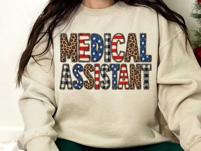 Medical Assistant PNG Patriotic Art SVG artprintfile 