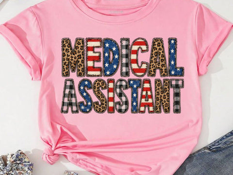 Medical Assistant PNG Patriotic Art SVG artprintfile 
