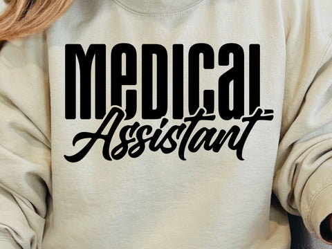 Medical Assistant Shirt Svg, Cricut Silhouette Svg SVG DesignDestine 