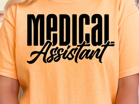 Medical Assistant Shirt Svg, Cricut Silhouette Svg SVG DesignDestine 