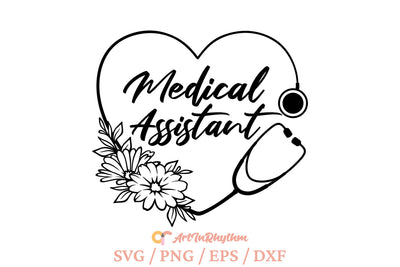 Medical Assistant Svg, Medical Assistant Clipart, Nurse Svg, CMA Life Svg, RMA Svg SVG Artinrhythm shop 