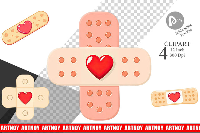 Medical Bandage Clipart Sublimation artnoy 