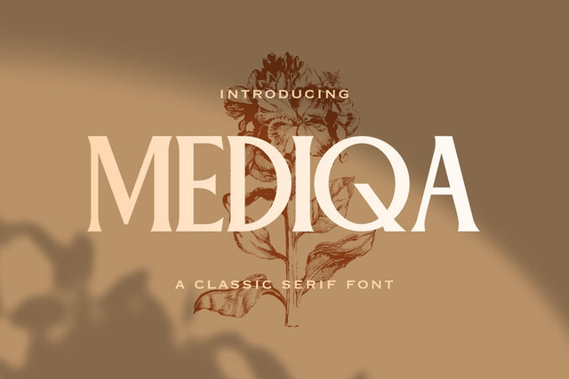 Mediqa - Classic Serif Font Font StringLabs 
