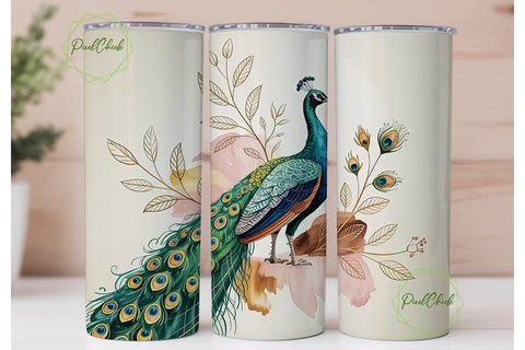 Meditating Buddha 20oz Tumbler Wrap Sublimation PixelChick 