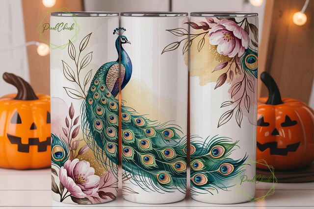 Meditating Buddha 20oz Tumbler Wrap Sublimation PixelChick 