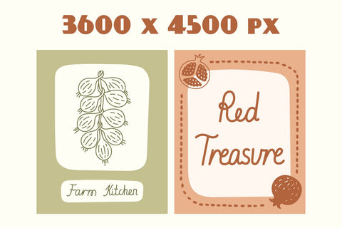 Mediterranean Organic Food Quote Posters Digital Pattern Rin Green 
