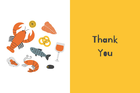 Mediterranean Seafood PNG Clipart Sublimation Rin Green 