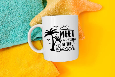 Meet Me at the Beach SVG Cut File SVG CraftLabSVG 