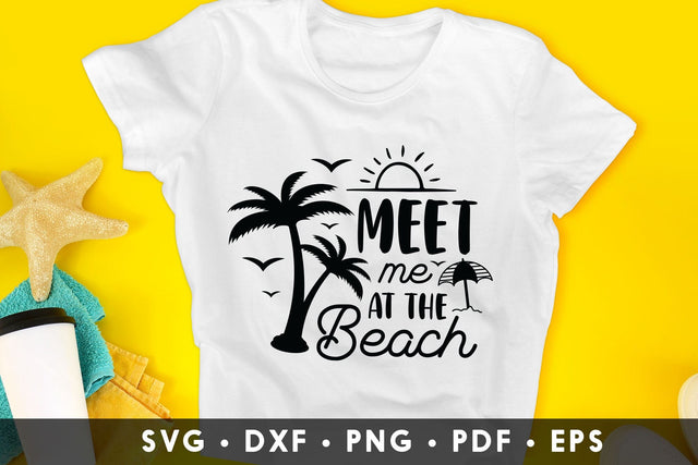 Meet Me at the Beach SVG Cut File SVG CraftLabSVG 