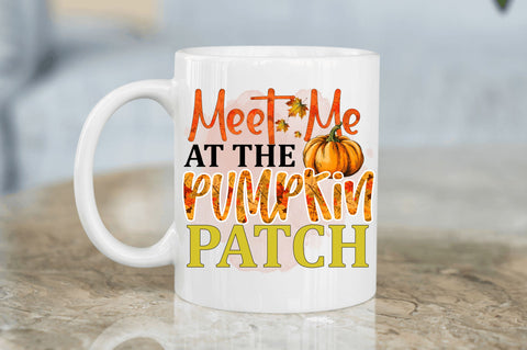 Meet me at the pumpkin patch Sublimation Design SVG Regulrcrative 