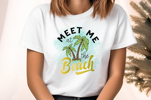 Meet me beach PNG Design Sublimation Designangry 