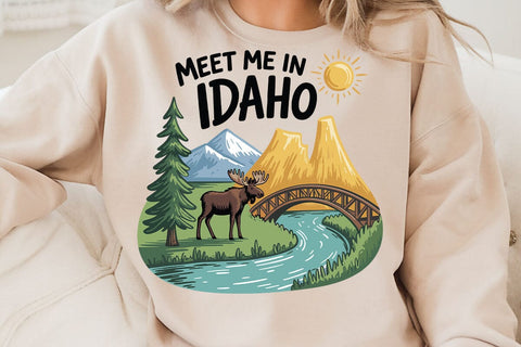 Meet Me In Idaho SVG Angelina750 