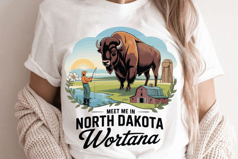 Meet Me In North Dakota Wortana SVG Angelina750 