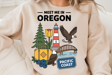 Meet Me In Oregon Pacific Coast SVG Angelina750 
