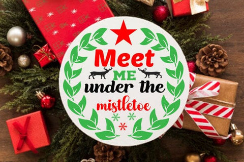 Meet me under the mistletoe (2) SVG Angelina750 