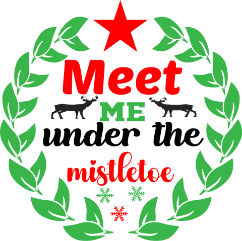 Meet me under the mistletoe (2) SVG Angelina750 