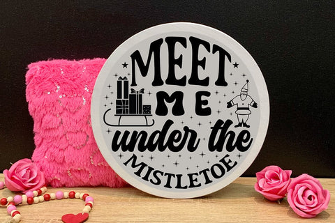 Meet me under the mistletoe SVG Angelina750 