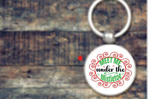meet me under the mistletoe SVG Angelina750 