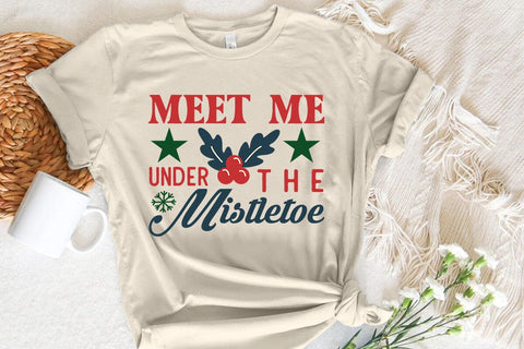 Meet Me Under The Mistletoe SVG Angelina750 