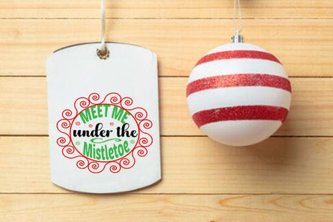meet me under the mistletoe SVG Angelina750 