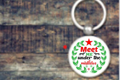 Meet me under the mistletoe SVG Angelina750 