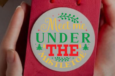 Meet me under the mistletoe SVG Angelina750 