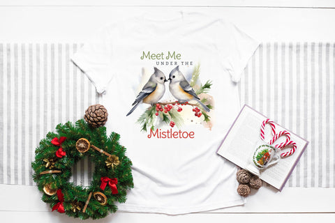 Meet Me Under the Mistletoe - Winter PNG Sublimation Sublimation CraftLabSVG 