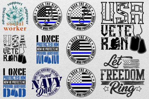 Mega Bundle SVG, Funny Svg Bundle , Army Svg Design, Father Day T-shirt Design SVG DesignDestine 