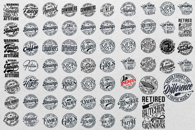 Mega Bundle SVG, The Whole Shop SVG Files for Cricut, Funny Svg Bundle, Sarcasm PNG Bundle, Trendy Svg for Shirts SVG DesignDestine 