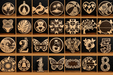 Mega Laser Cut SVG Bundle, Laser Cut SVG Big Bundle SVG Regulrcrative 