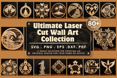 Mega Laser Cut SVG Bundle, Laser Cut SVG Big Bundle SVG Regulrcrative 