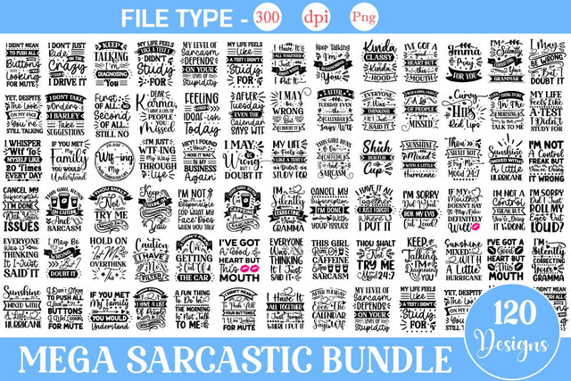 Mega Sarcastic Svg Bundle, Huge SVG Bundle, Best Seller Bundle, BIg Bundle, Big Sarcastic Svg Bundle, Mega Funny SVG Bundle, Funny Sarcastic Bundle, The Mega SVG Bundle, Sarcastic Quotes Mega Bundle, Sarcastic, SVG DesignPlante 503 