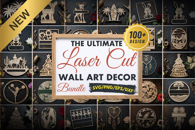 Mega Wall Art Bundle laser Cut svg Bundle , laser cut bundle svg SVG Regulrcrative 