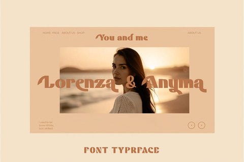 Megan Beauty Font gatype 