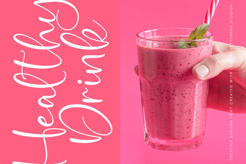 Megastik Bouquet - Freestyle Stylish Font Font Letterena Studios 