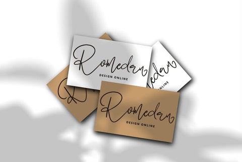 Megidame Signature Typeface Font Fadeline Std. 