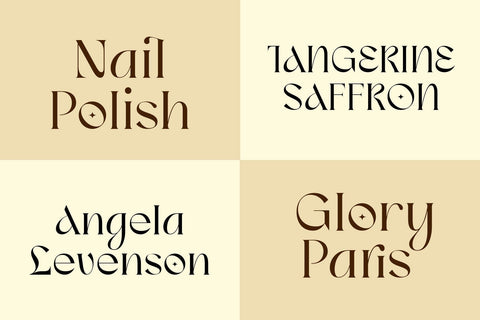 Meisha Nagita - Unique Serif Font Arterfak Project 