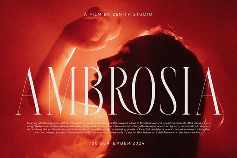 Meksron - Modern Serif Font Font Letterena Studios 