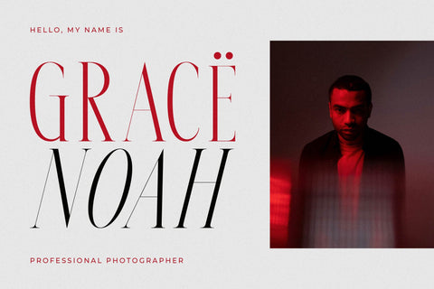 Meksron - Modern Serif Font Font Letterena Studios 