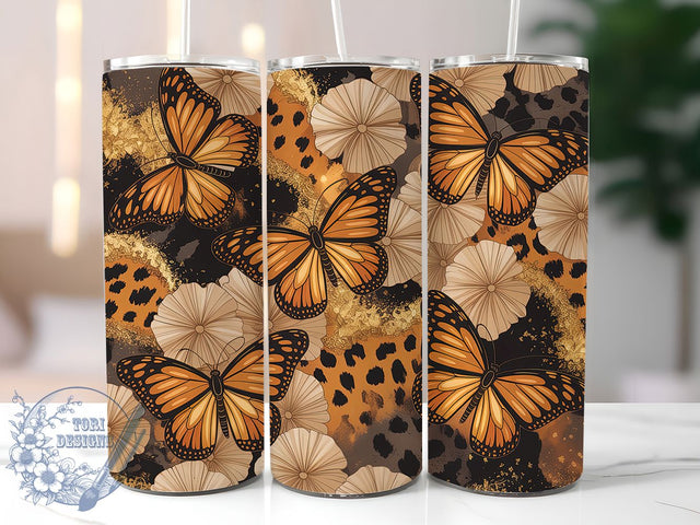Melanin Butterfly Queen Tumbler, Black Pride Tumbler, Stylish 20oz Wrap, Sublimation Design, Trendy Gift Idea, Melanin Queen Wrap, Butterfly Pride Tumbler Sublimation ToriDesigns 