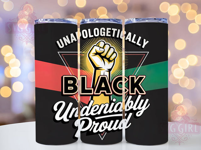 Melanin Queen Black Pride Tumbler, African American Gift, Melanin Queen Design, Black Culture Wrap, Empowerment Tumbler, Black Excellence Gift, Proud Heritage Design Sublimation SvggirlplusArt 